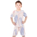 Marble stains  Kids  Tee and Shorts Set View1
