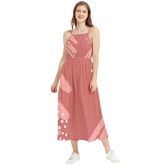 Terracota  Boho Sleeveless Summer Dress