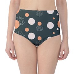 Black Peach White  Classic High-waist Bikini Bottoms by Sobalvarro