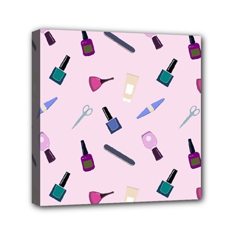Accessories For Manicure Mini Canvas 6  X 6  (stretched) by SychEva