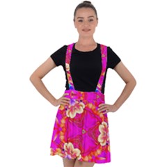 Newdesign Velvet Suspender Skater Skirt