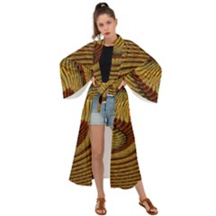 Golden Sands Maxi Kimono by LW41021