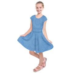 Blue Joy Kids  Short Sleeve Dress by LW41021
