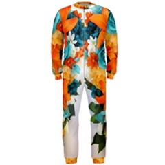 Spring Flowers Onepiece Jumpsuit (men)  by LW41021
