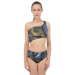Sea Of Wonder Spliced Up Two Piece Swimsuit by LW41021