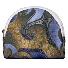 Sea Of Wonder Horseshoe Style Canvas Pouch by LW41021