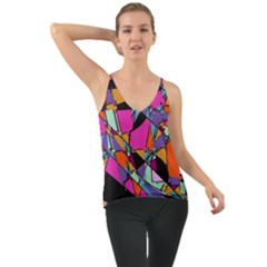 Abstract Chiffon Cami by LW41021