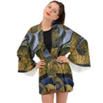 Ancient Seas Long Sleeve Kimono