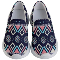 Gypsy-pattern Kids Lightweight Slip Ons by PollyParadise