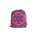 Springflower4 Drawstring Pouch (Small)