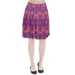 Springflower4 Pleated Skirt