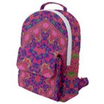 Springflower4 Flap Pocket Backpack (Small)