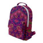 Springflower4 Flap Pocket Backpack (Large)