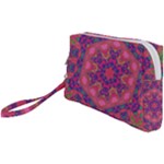 Springflower4 Wristlet Pouch Bag (Small)