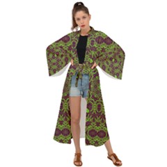 Greenspring Maxi Kimono by LW323