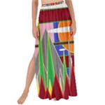 Forrest Sunset Maxi Chiffon Tie-Up Sarong