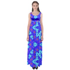 Blueberry Empire Waist Maxi Dress by LW323