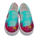 Flowers Women s Canvas Slip Ons View1