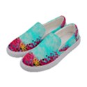 Flowers Women s Canvas Slip Ons View2