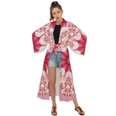 Diamond Girl Maxi Kimono by LW323