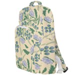 Folk floral pattern. Abstract flowers surface design. Seamless pattern Double Compartment Backpack