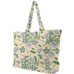 Folk floral pattern. Abstract flowers surface design. Seamless pattern Simple Shoulder Bag