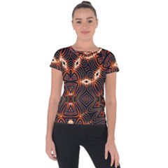 Fun In The Sun Short Sleeve Sports Top  by LW323