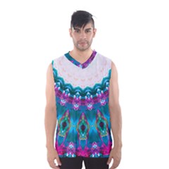 Peacock Men s Basketball Tank Top by LW323