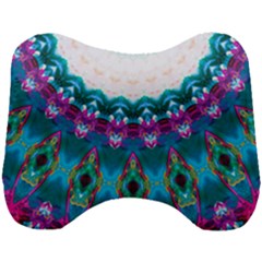 Peacock Head Support Cushion by LW323