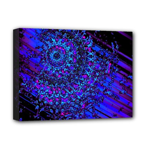 Uv Mandala Deluxe Canvas 16  X 12  (stretched)  by MRNStudios