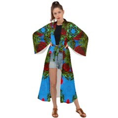 Rosette Maxi Kimono by LW323