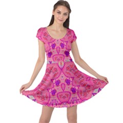 Pinkstar Cap Sleeve Dress by LW323