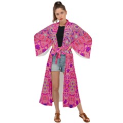 Pinkstar Maxi Kimono by LW323