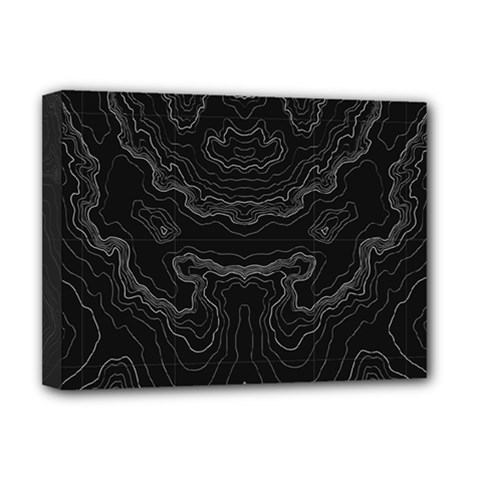 Topography Deluxe Canvas 16  X 12  (stretched)  by goljakoff