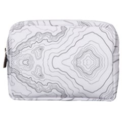 Topography Map Make Up Pouch (medium) by goljakoff