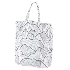 Mountains Giant Grocery Tote by goljakoff