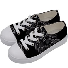Black Mountain Kids  Low Top Canvas Sneakers by goljakoff