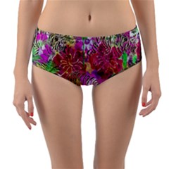 Jungle Love Reversible Mid-waist Bikini Bottoms