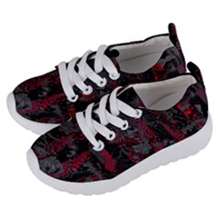 Gates Of Hell Kids  Lightweight Sports Shoes by MRNStudios