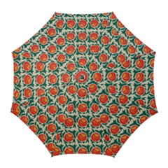 Rose Ornament Golf Umbrellas by SychEva