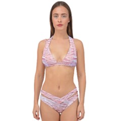 Tropical Ocean Double Strap Halter Bikini Set by gloriasanchez