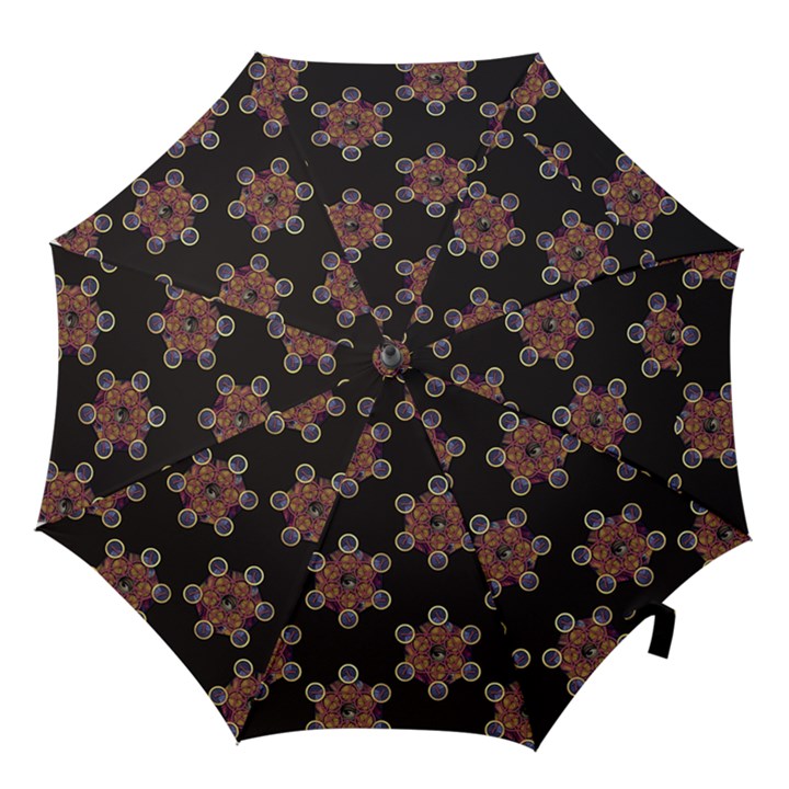 Metatron Cube Hook Handle Umbrellas (Small)