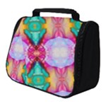 Colorful Abstract Painting E Full Print Travel Pouch (Small)