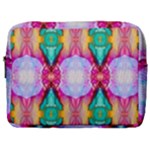 Colorful Abstract Painting E Make Up Pouch (Large)