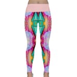 Colorful Abstract Painting E Lightweight Velour Classic Yoga Leggings