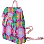 Colorful Abstract Painting E Buckle Everyday Backpack
