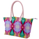 Colorful Abstract Painting E Canvas Shoulder Bag