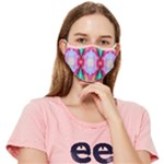 Colorful Abstract Painting E Fitted Cloth Face Mask (Adult)