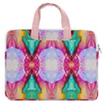 Colorful Abstract Painting E MacBook Pro Double Pocket Laptop Bag