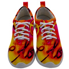  Graffiti Love Mens Athletic Shoes by essentialimage365